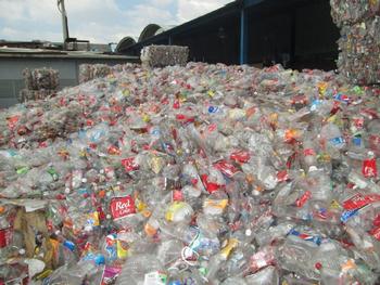 PET Bottle transparent or clear in bale